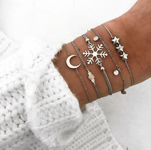 Load image into Gallery viewer, BYSPT Pure Life Hippie boho beach Surf Bracelets handmade wave charms Friendship bracelet wax string Bracelets&amp;Bangles